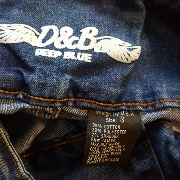 Deep blue super high rise jeans. Jr. Size 3  EUC - Picture 5 of 5